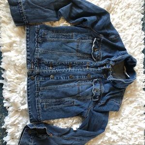 Classic Free People Denim Jacket :: Sz M